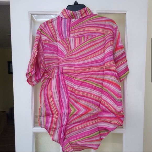 Frankie's Bikini Hailee Steinfeld Fifi Button Up Shirt size S - Picture 5 of 6